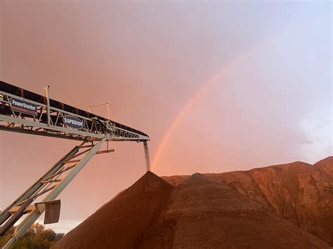 Sand stockpiling just got more... - Superior Industries, Inc.