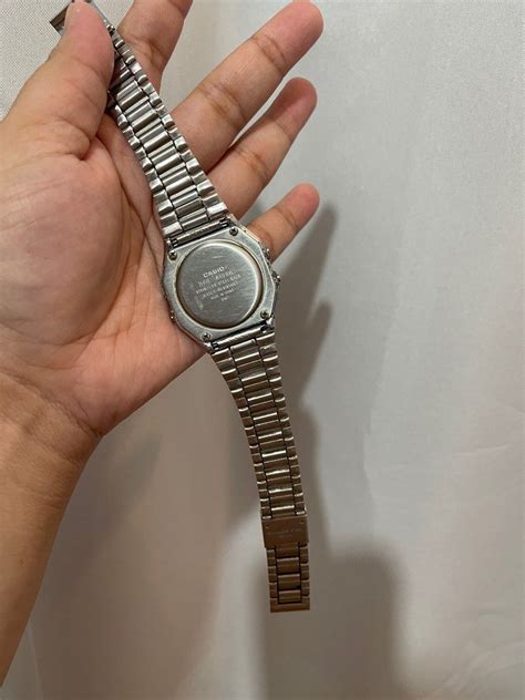 Casio Watch Silver, Women's Fashion, Watches & Accessories, Watches on ...