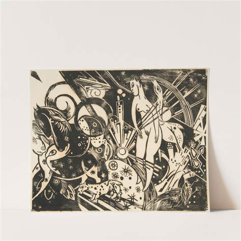 Composition with Female Nude and Animals (1916) – ArtworkCulture