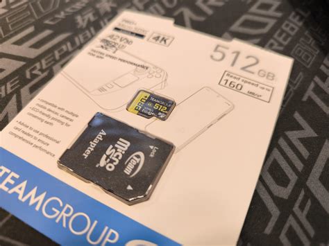 【心得】TEAM 十銓 PRO+ MicroSDXC 512GB 簡單開箱 @電腦應用綜合討論 哈啦板 - 巴哈姆特