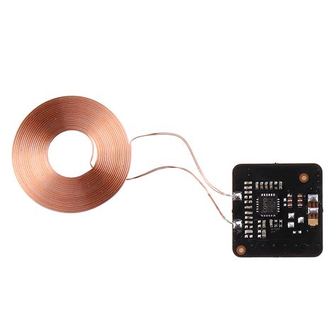20pcs 5v 0.6a 3w qi standard wireless charging diy coil receiver module ...
