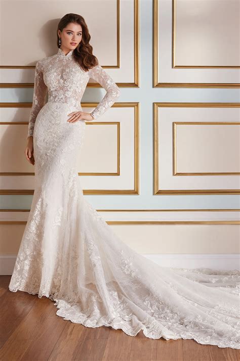 High Neck, Halter Wedding Dresses | Martin Thornburg
