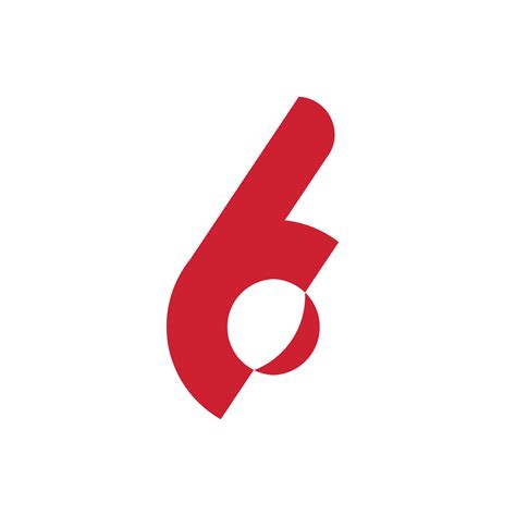 Letter 6 Logo Design, Six planet Logo Design 36743937 Vector Art at ...