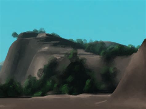 Landscape Art Generated by a Computer #392
