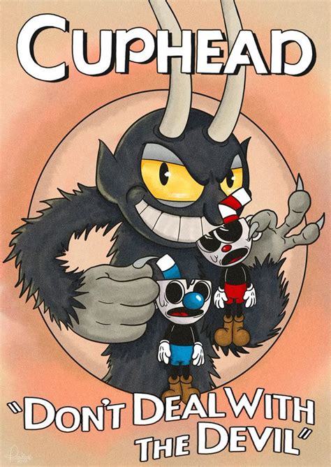 cuphead  giulianopietro retro gaming art retro artwork cartoon art