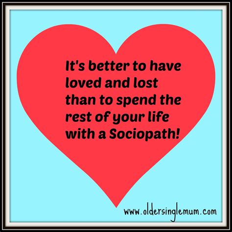 Older Single Mum: I Was Married to a Sociopath.