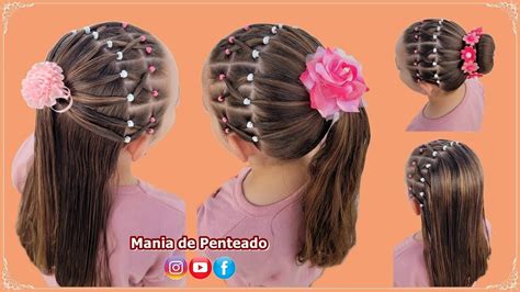 Penteados Infantil Simples Com Liguinhas