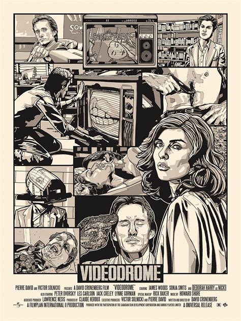 INSIDE THE ROCK POSTER FRAME BLOG: New Flesh Videodrome Movie Poster ...