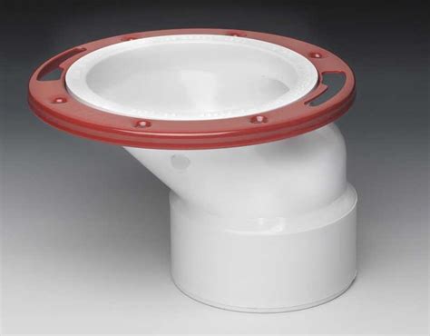 how to install a toilet offset flange