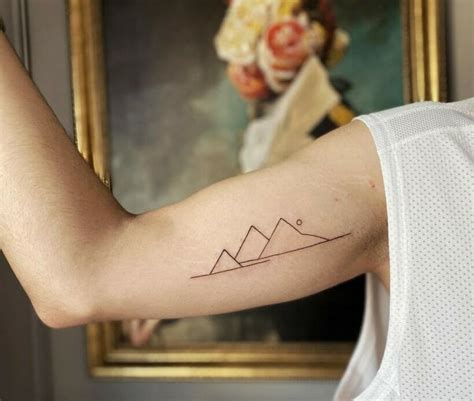 11+ Minimalist Mountain Tattoo Ideas That Will Blow Your Mind!