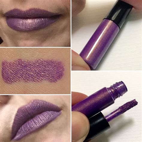 serendipity purple gold duochrome liquid matte lipstick  impulse