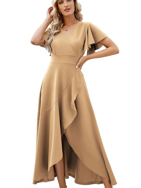 Formal Dresses for Women,Gowns Evening Party Cocktail Dress,Long Split