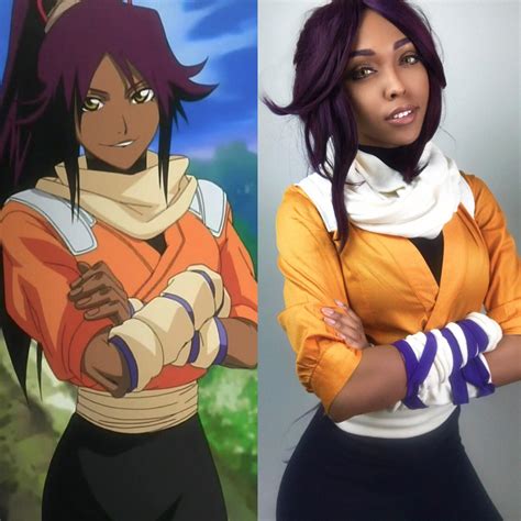 Yoruichi Cosplay(Bleach Anime) by CutiePieSensei : r/pics