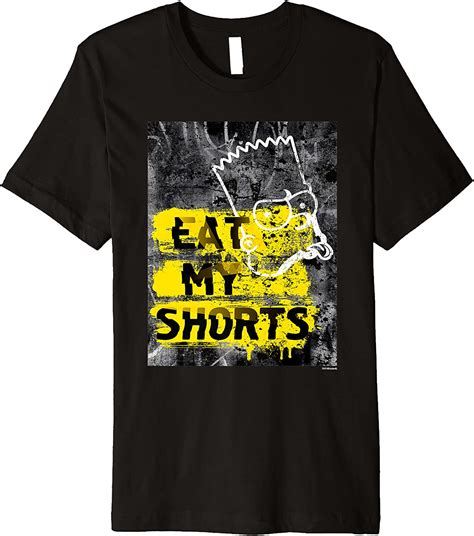 Bart Simpson Eat My Shorts Graffiti