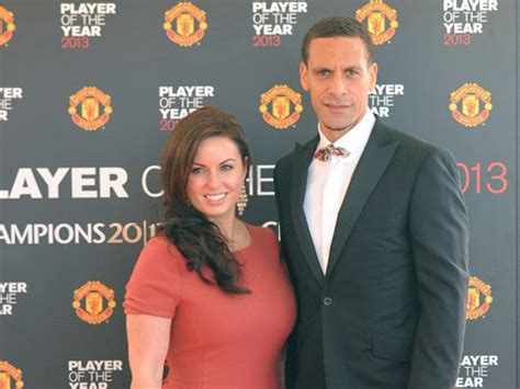 Former Manchester United player Rio Ferdinand opens up about his wife