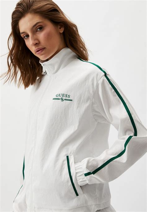Ветровка Guess, цвет: белый, RTLADI561701 — купить в интернет-магазине ...