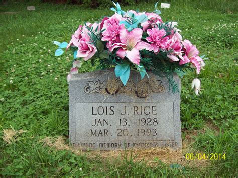 Lois Jewell Burton Rice (1928-1993) - Find a Grave Memorial