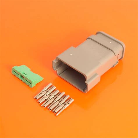 Deutsch DT Series 12 Way Receptacle Connector Kit - DT04-12PA-E008 » 3 ...