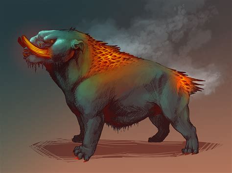 Hellhound by TornAroundtheEdges on DeviantArt | Fantasy monster, Weird ...