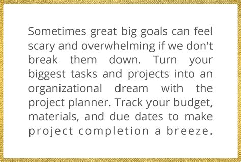 Free Planning Printables