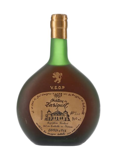Chateau Du Tariquet VSOP Bas Armagnac - Lot 54074 - Buy/Sell Armagnac ...