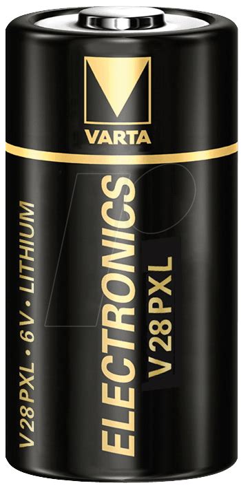 VARTA V 28PXL: VARTA Photo, 6 volt, 170 mAh, 13.0x25.1mm at reichelt ...
