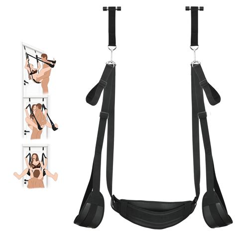 Amazon.com: BDSM Door Sex Toys Sex Swing Bondage Slave Leather Soft