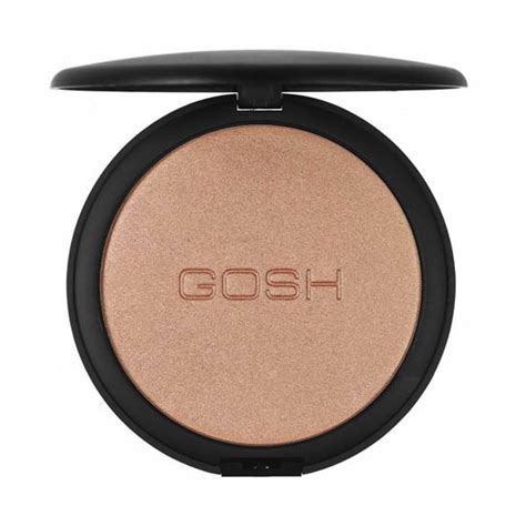 Бронзовая пудра для лица Gosh Giant Sun Powder 001 Metallic Gold, 28 г ...