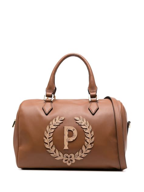 Pollini logo-applique tote bag | Smart Closet