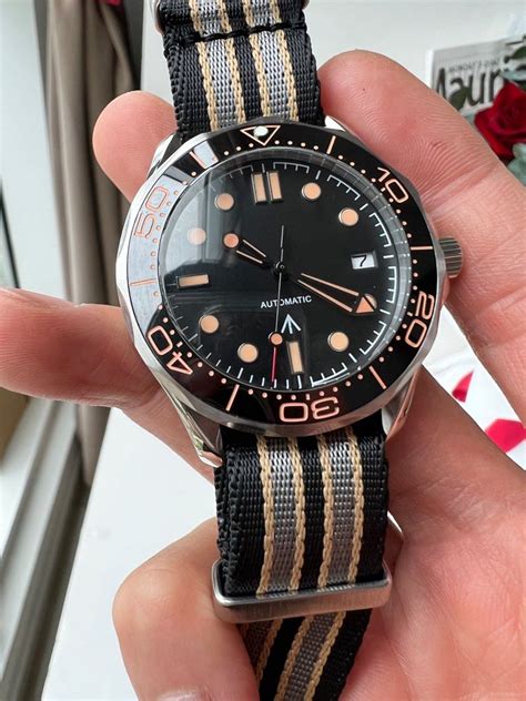 Custom Seiko Seamaster 007 MOD Wristmodding, 47% OFF