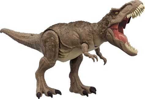 jurassic world dinossauro de brinquedo ataque total  rex conexao