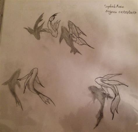 3D fish drawing | Fish drawings, Drawings, Humanoid sketch