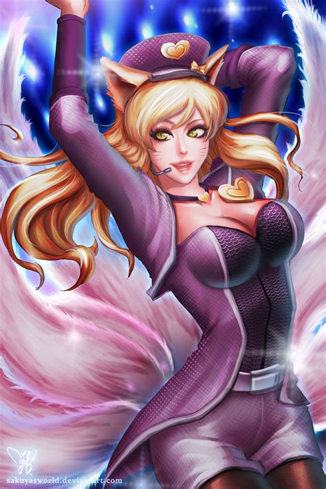 Popstar Ahri Fanart