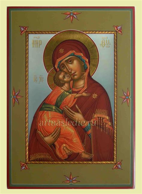 Икона Владимирская Богородица Арт.1426, готовая и под заказ, купить в ...