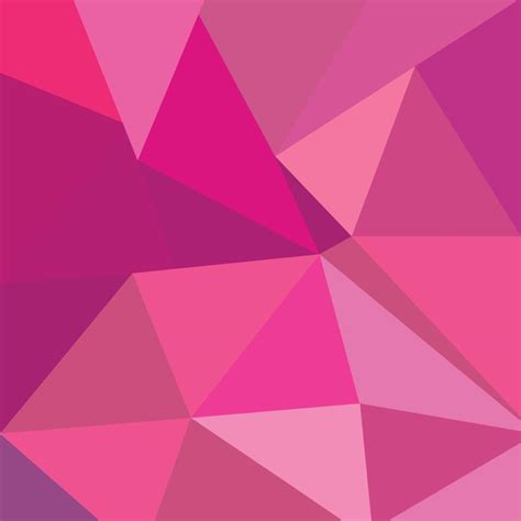 Geometric Pink Triangled Pattern 12392994 Vector Art at Vecteezy