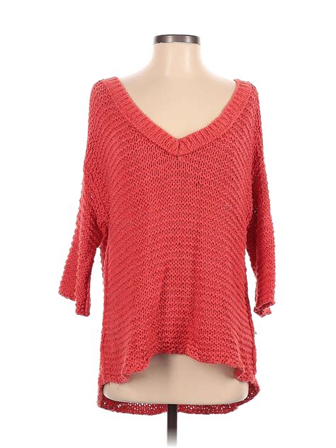 red pullover sweater for women 12