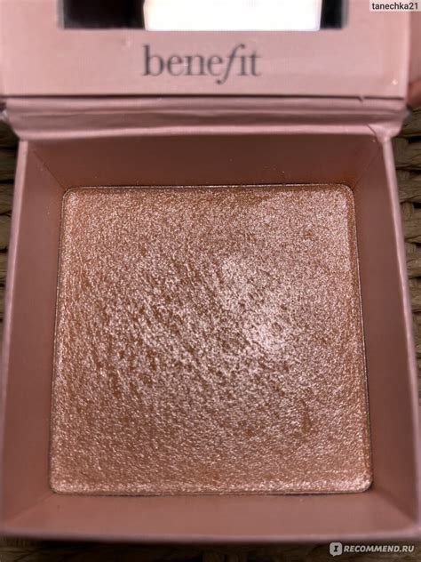 Хайлайтер Benefit Cookie - «Сияние из космоса обеспечено » | отзывы