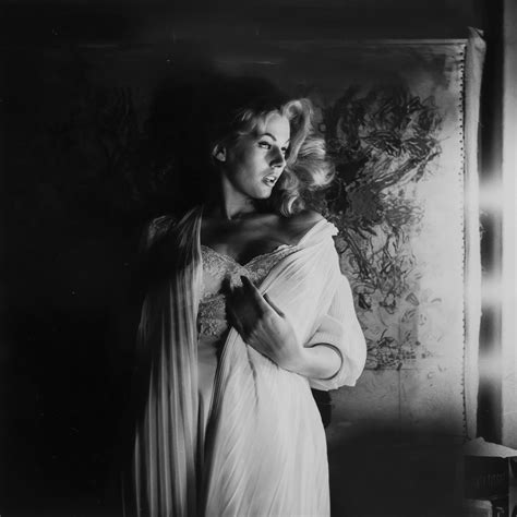 Anita Ekberg for Vogue, August 1956, by Peter Basch