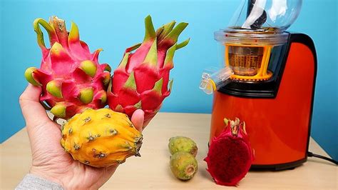 Сок из разных плодов Кактуса! Какой самый вкусный? Питахайя, ДрагонФрут ...