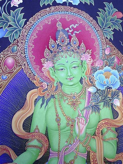 Green Tara- Goddess of compassion. She teaches us how to live as an ...