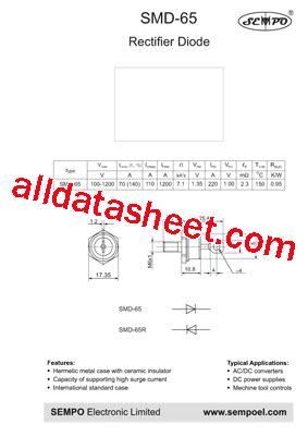 SMD-65 Datasheet(PDF) - SEMPO ELECTRONIC Limited