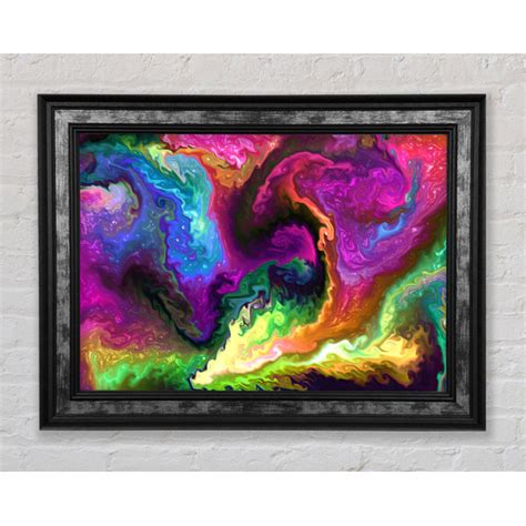 Bright Star The Vivid Universe Explosion - Single Picture Frame Print ...