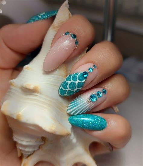 ocean nails ideas explore sea inspired art designs summer colors