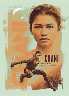 DUNE: PART 2 CHANI DESERT WARRIOR movie poster - Wall Art Poster 22"X34