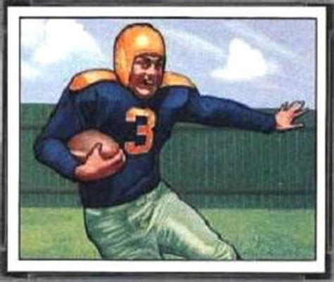 Tony Canadeo rookie card - 1950 Bowman #9 - Vintage Football Card Gallery