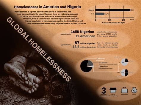 Global Homelessness Infographic on Behance