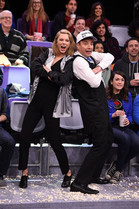 TAYLOR SWIFT at The Tonight Show with Jimmy Fallon in New York - HawtCelebs