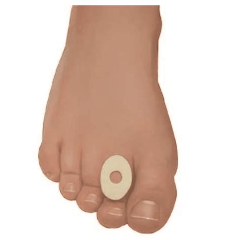 Felt Corn Pad Oval Adhesive | Small