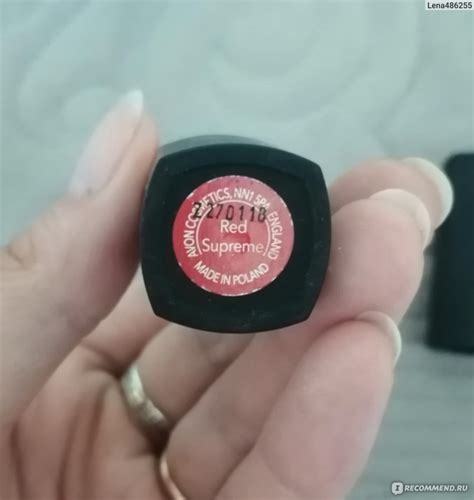 Губная помада Avon nn1 5pa england red supreme - «Матовая помада от ...