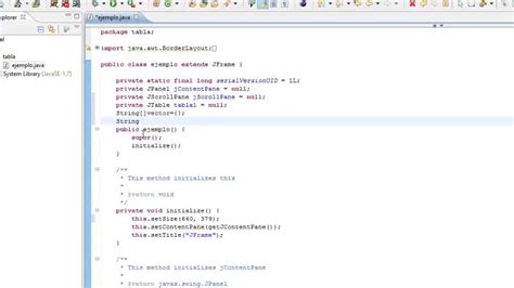 tutorial jtable en java youtube